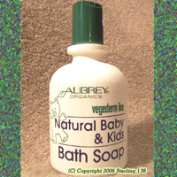 Aubrey Organics vegederm NATURAL Baby & Kids Bath Soap (image for) Aubrey Organics vegederm NATURAL Baby & Kids Bath Soap