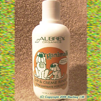 Aubrey Organics ORGANIMALS Dip & Creme Rinse for Dogs (image for) Aubrey Organics ORGANIMALS Dip & Creme Rinse for Dogs