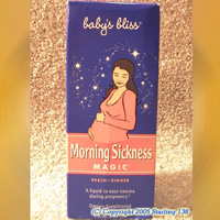 Morning Sickness Magic peach ginger pregnancy nausea (image for) Morning Sickness Magic peach ginger pregnancy nausea