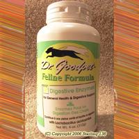 Dr Goodpet Feline Formula Digestive Enzymes healthy cat (image for) Dr Goodpet Feline Formula Digestive Enzymes healthy cat