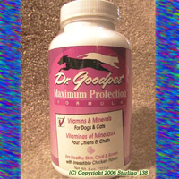 Dr. Goodpet Maximum Protection Vitamins & Minerals Dogs & Cats (image for) Dr. Goodpet Maximum Protection Vitamins & Minerals Dogs & Cats