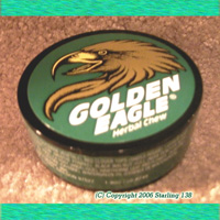 GOLDEN EAGLE Herbal Chew Tobacco free DIP WINTERGREEN (image for) GOLDEN EAGLE Herbal Chew Tobacco free DIP WINTERGREEN