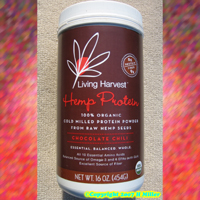 LIVING HARVEST HEMP PROTEIN powder CHOCOLATE CHILI 16oz (image for) LIVING HARVEST HEMP PROTEIN powder CHOCOLATE CHILI 16oz