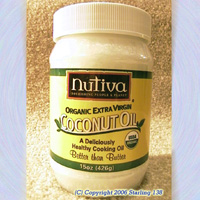 Nutiva ORGANIC EXTRA VIRGIN COCONUT OIL 15 oz (image for) Nutiva ORGANIC EXTRA VIRGIN COCONUT OIL 15 oz