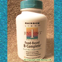 Rainbow Light Food-Based B Complete Vitamin Supplement (image for) Rainbow Light Food-Based B Complete Vitamin Supplement