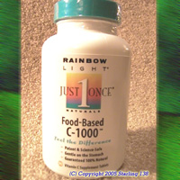 Rainbow Light Food-Based C-1000 Vitamin C VEGAN (image for) Rainbow Light Food-Based C-1000 Vitamin C VEGAN