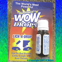 WOW Drops Breath Freshener Mint Drops Pure Oil of Peppermint (image for) WOW Drops Breath Freshener Mint Drops Pure Oil of Peppermint
